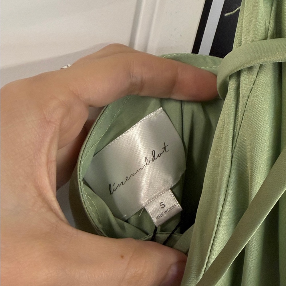 Line & Dot x REVOLVE Kira Maxi Dress in Pistachio Green - Picture 10 of 10